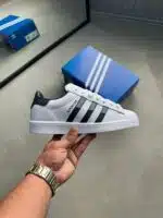AD Superstar II Ayakkabı - Beyaz/Mavi - Görsel 4