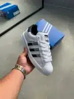 AD Superstar II Ayakkabı - Beyaz/Mavi