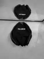 PB Büyük Enjeksiyon Baskılı Üç İplik Sweatshirt – Siyah