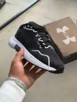 UA Infinite Pro Trail Spor Ayakkabı - Siyah - Görsel 3