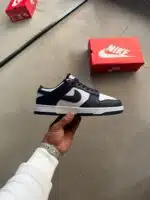 NK Dunk Low Retro - Lacivert/ Beyaz - Görsel 3