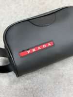 PRD Kırmızı Detaylı Premium El Çantası - Black - Görsel 3