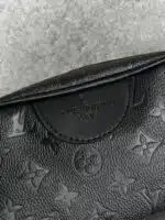 LV Premium İşlemeli El Çantası - Black - Görsel 3