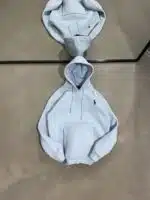 RL Nakışlı Kapşonlu Sweatshirt – Açık Mavi