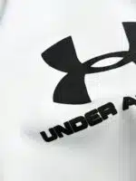 UA Büyük Kabartma Baskılı Üç İplik Sweatshirt – Beyaz - Görsel 3