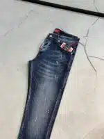 DSQ-2 Jeans / Painted Dark Blue - Görsel 3