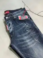 DSQ-2 Jeans / Painted Dark Blue - Görsel 4