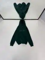 LFN Enjeksiyon Baskılı Kapşonlu Üç İplik  Sweatshirt – Yeşil