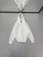 LFN Enjeksiyon Baskılı Kapşonlu Üç İplik  Sweatshirt – Beyaz