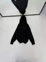 LFN Enjeksiyon Baskılı Kapşonlu Üç İplik  Sweatshirt – Siyah