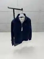 Premium İmzalı Seri Nakışlı Yarım Fermuarlı Sweatshirt – İndigo - Görsel 5