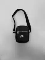 NK Çapraz Askılı Deri Gör. Omuz Çantası – Black