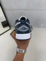 Air Jordan 1 Low - Lacivert/ Beyaz - Görsel 6