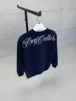 Premium GhettoBoys Büyük Baskılı Sweatshirt – Lacivert - Görsel 3