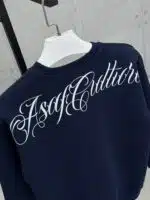 Premium GhettoBoys Büyük Baskılı Sweatshirt – Lacivert - Görsel 5