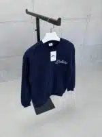 Premium GhettoBoys Büyük Baskılı Sweatshirt – Lacivert