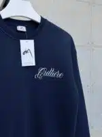 Premium GhettoBoys Büyük Baskılı Sweatshirt – Lacivert - Görsel 4