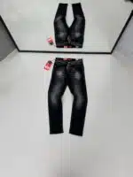 DSQ-2 Jeans / Painted Dark Black