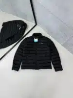 CLMB Nakışlı Termal Şişme Mont – Siyah