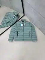 CLMB Nakışlı Termal Şişme Mont – Açık Yeşil