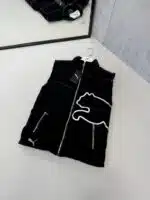 PM Reflektör Baskılı  Nova Yelek - Siyah - Görsel 3