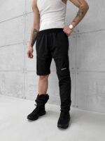 4SF Erkek Modüler&Dayanıklı 2'si 1 Arada Outdoor Trekking Pantolon - Siyah - Görsel 8