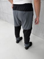 4SF Erkek Modüler&Dayanıklı 2'si 1 Arada Outdoor Trekking Pantolon - Gri / Siyah - Görsel 8
