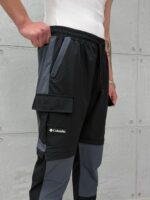 CLMB Erkek Modüler&Dayanıklı 2'si 1 Arada Outdoor Trekking Pantolon - Gri / Siyah - Görsel 7