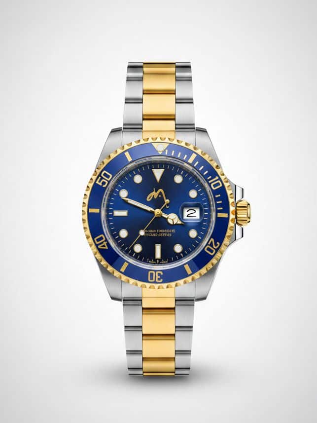 WhatsApp Image 2026-02-20 at 11.47.23 (1) Premium İmzalı Submarine Saat-Blue or Gold - Görsel 1