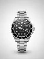Premium İmzalı Submarine Saat - Silver