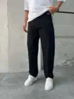 Premium Baggy Pantolon - Siyah