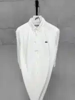 LCST Nakış Detaylı Doubleface Gömlek - Beyaz