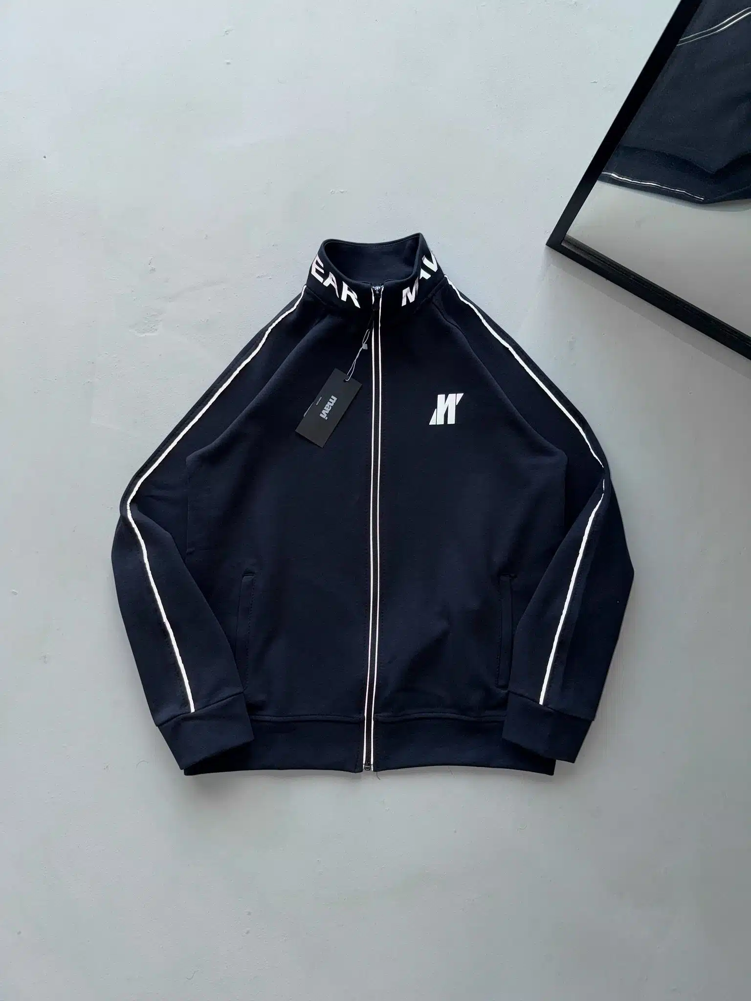 WhatsApp Image 2026-02-28 at 12.54.12 M Reflektör Detaylı Ceket - Lacivert - Görsel 1