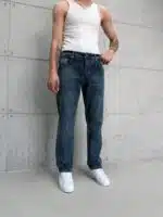 Premium İmzalı Seri Regular Fit Pantolon - Yeşil Tint Kimyasal Bıyık 1001