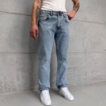 Premium İmzalı Seri Regular Fit Pantolon - Buz Mavi 1005