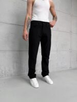 Premium İmzalı Seri Regular Fit Pantolon - Siyah 1008