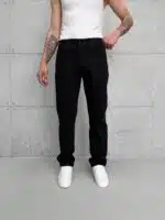 Premium İmzalı Seri Regular Fit Pantolon - Siyah 1008 - Görsel 3