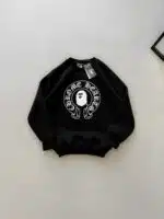 CH & BP  Baskılı Sweatshirt – Siyah
