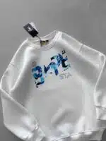 BP Blue Camo Baskılı Sweatshirt – Beyaz - Görsel 3
