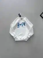 BP Blue Camo Baskılı Sweatshirt – Beyaz