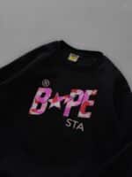 BP Ping Camo Baskılı Sweatshirt – Siyah - Görsel 3