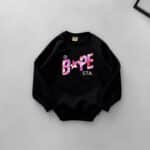 BP Ping Camo Baskılı Sweatshirt – Siyah