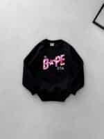 BP Ping Camo Baskılı Sweatshirt – Siyah