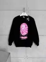 BP Ping Garden Baskılı Sweatshirt – Siyah