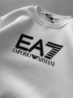 EA7 Göğüs Baskılı Sweatshirt – BEYAZ - Görsel 4