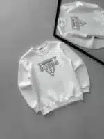 GS Göğüs Baskılı Sınce 1981 Sweatshirt – BEYAZ - Görsel 2