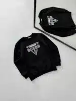 GS Göğüs Baskılı Sınce 1981 Sweatshirt – SİYAH - Görsel 2