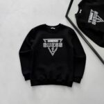 GS Göğüs Baskılı Sınce 1981 Sweatshirt – SİYAH