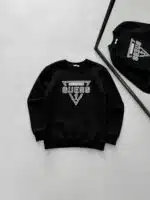 GS Göğüs Baskılı Sınce 1981 Sweatshirt – SİYAH