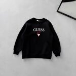 GS Göğüs Baskılı Sweatshirt – SİYAH
